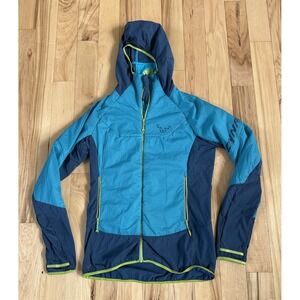 Dynafit Mezzalama 2 Polartec Alpha Jacket Softshell Hooded Outdoor Small Alpine